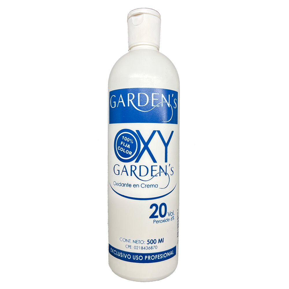 Agua Oxigenada Garden's 20 vol de 500 ml – Rody Colors