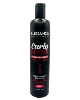 Shampoo Elegance Curly Repair Cabello Grueso